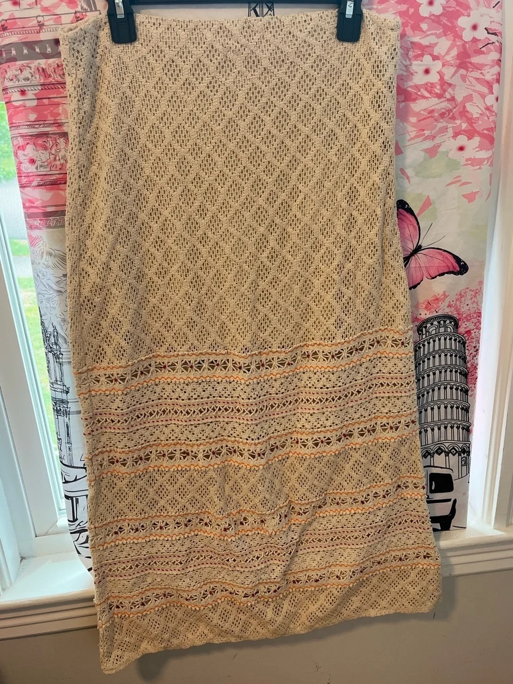 VIRAL NEW ZARA  LUXURY CROCHET SKIRT SIZE SIZE M - Picture 5 of 14